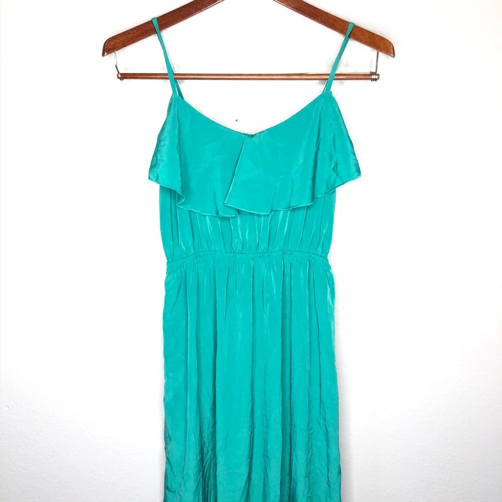 Sopranos Teal Full Length Dress
